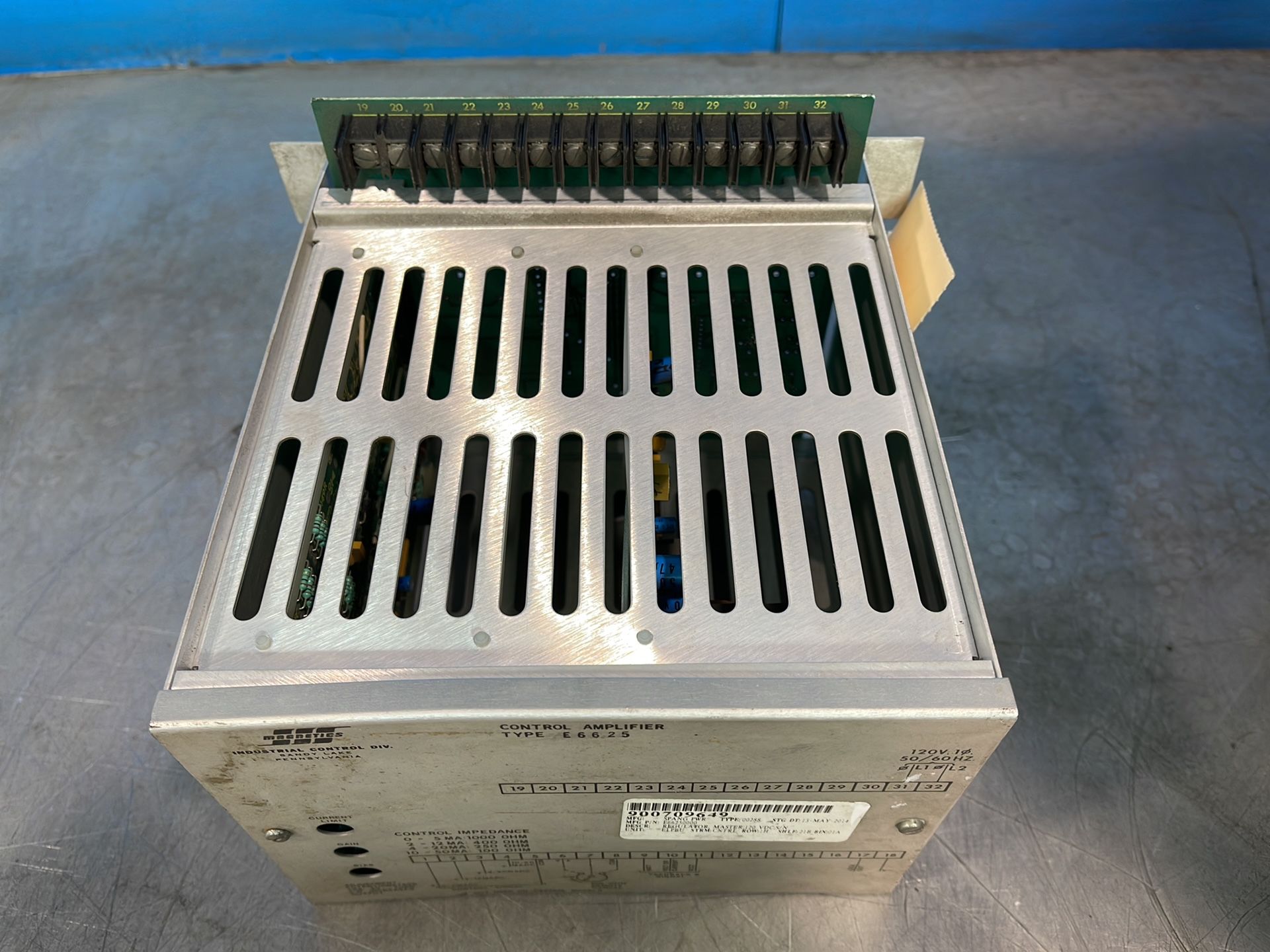 Spang Dc Voltage Regulator - E66250000