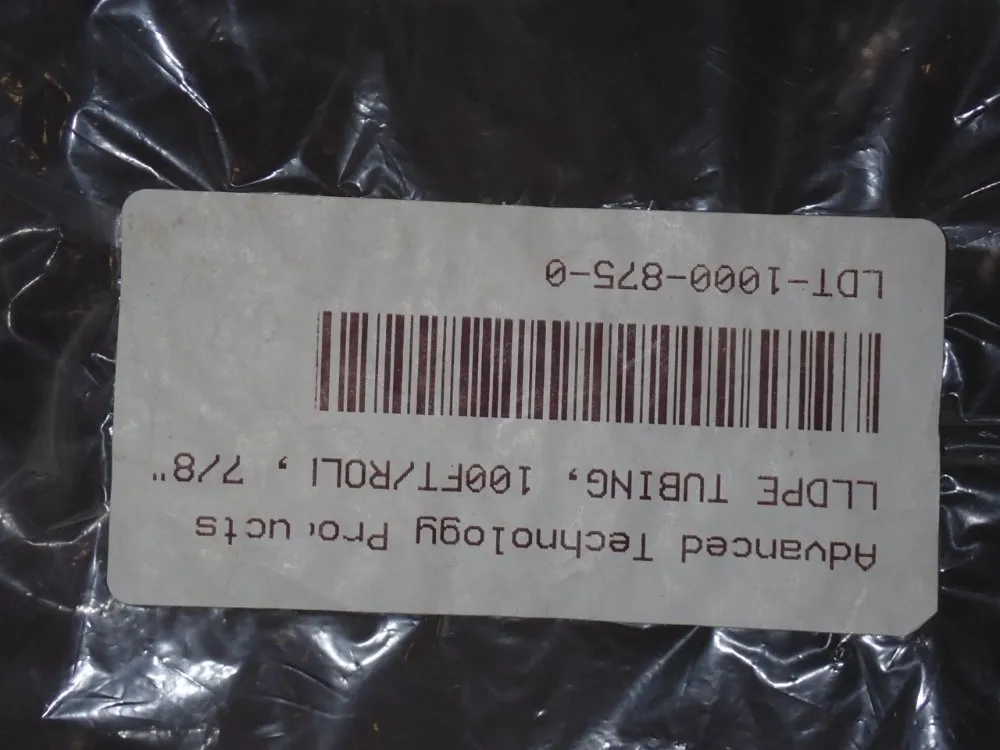 Advanced Technology Products 7/8" Lldpe Tubing