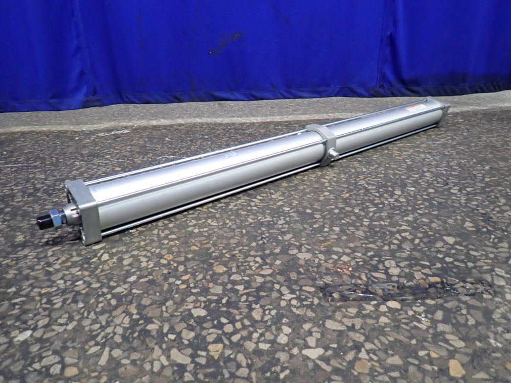 Smc 145 Psi Tie-rod Pneumatic Cylinder - Mbt100-1500z-xc3dd-x142us