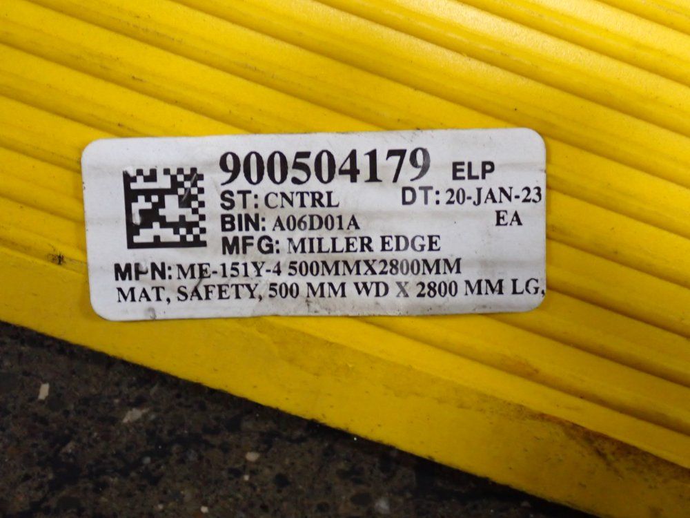 Miller Edge 500mm X 2800mm Safety Switch Mat - Me 151-4