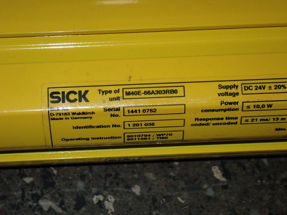 Sick 48" Light Curtain - M40e-66a303rb0