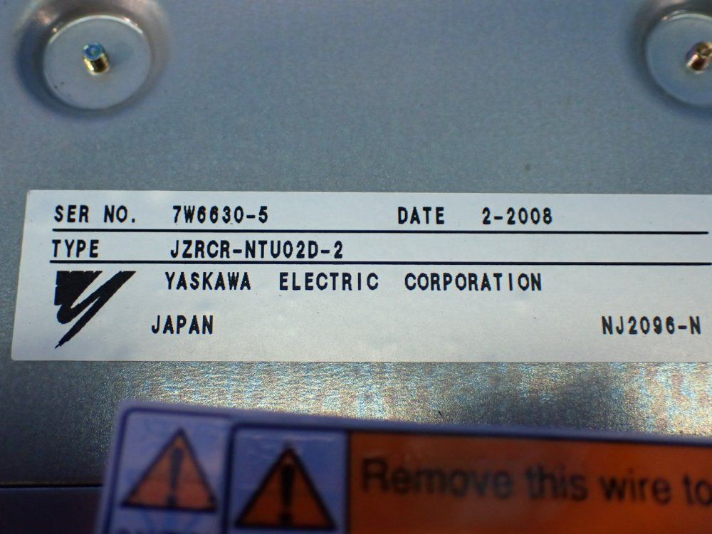 Yaskawa Power Supply Drive Unit - Jzrcr-ntu02d-2