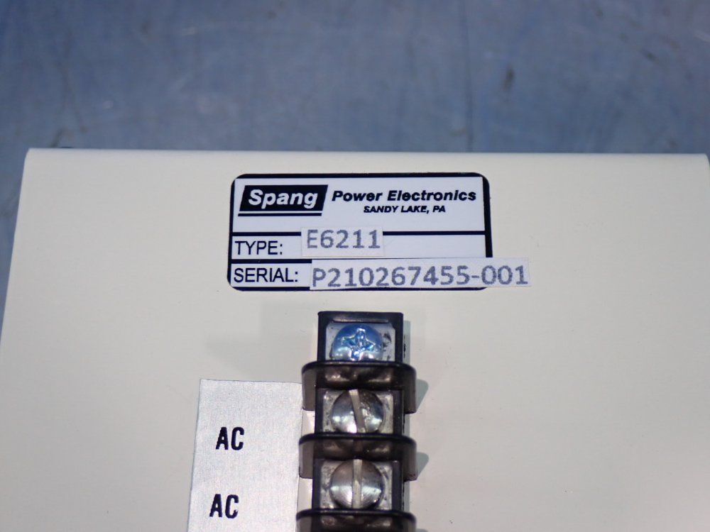 Spang Power Supply Rtd - E62110000