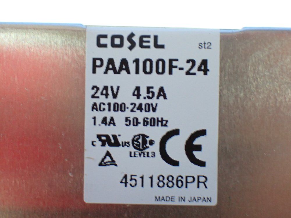 Cosel Power Supply - Paa100f-24