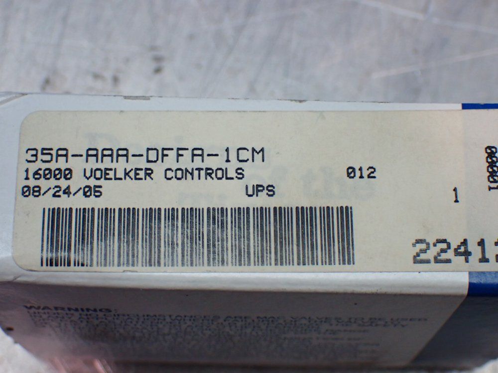 Mac Valves Vac-120 Psi Pneumatic Solenoid Valve - 35a-aaa-dffa-1cm