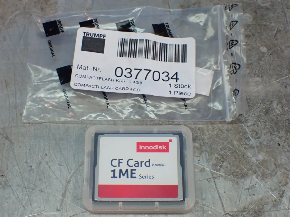 Trumpf 8gb Industrial Compactflash Card. - 0377034