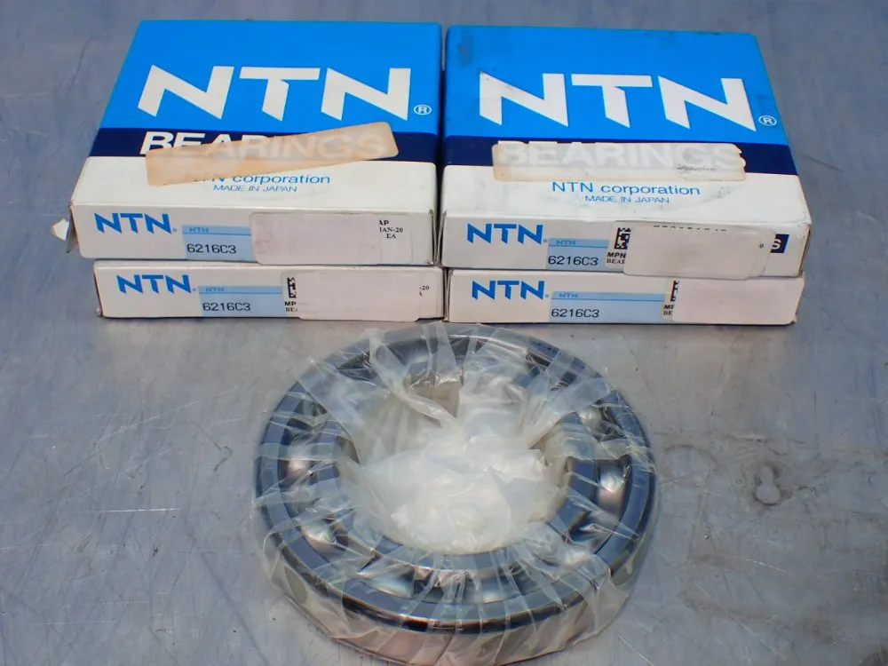 Ntn 80x140x26mm Radial/deep Groove Ball Bearings - 6216c3
