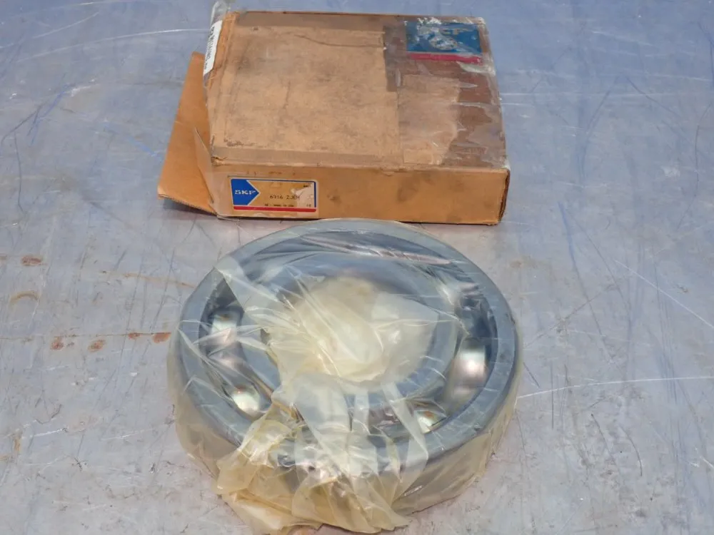 Skf 80x170x39mm Radial/deep Groove Ball Bearing - 6316 Zjem