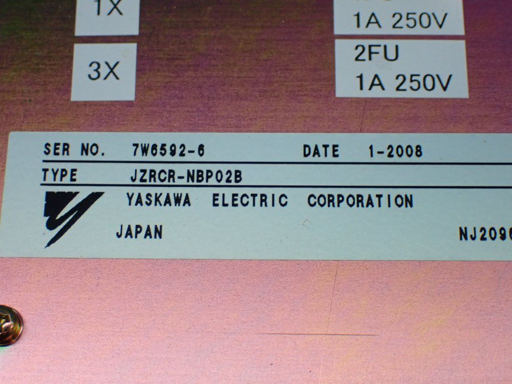 Yaskawa Power Supply - Jzrcr-nbp02b
