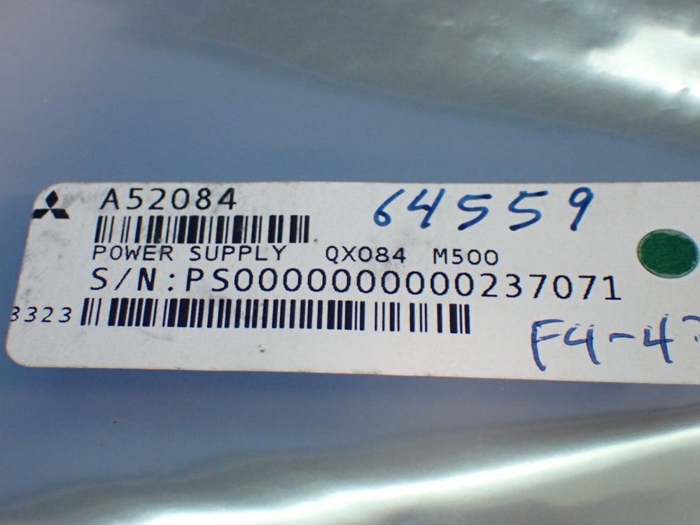 Mitsubishi Qz084 Power Supply Unit - A52084