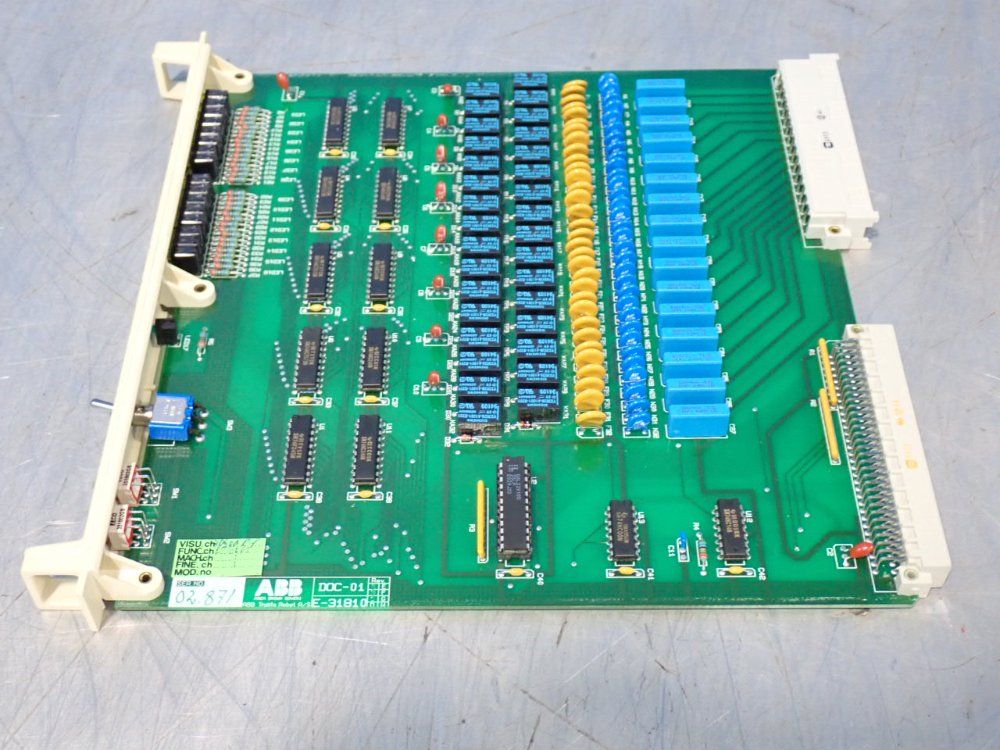 Abb Digital Output Card Pcb - E-31810