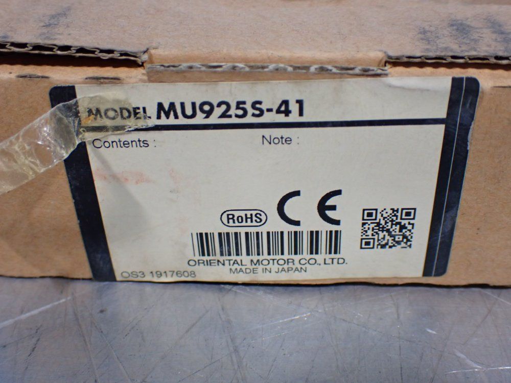 Oriental Motor Orix Ac Fan - Mu925s-41