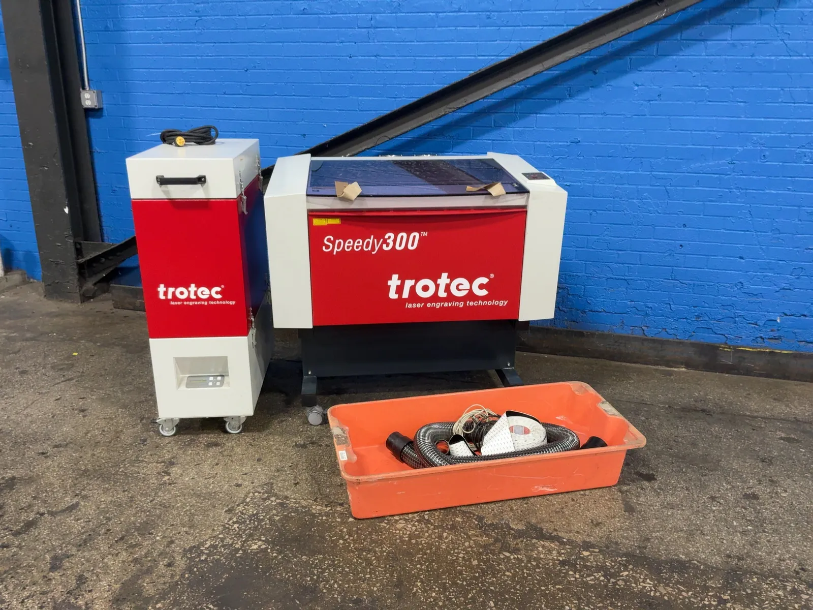Used Trotec Speedy 300 laser engraver