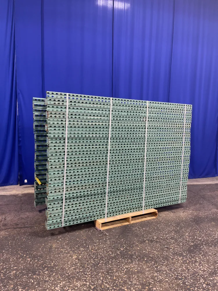 36" X 96" Pallet Racking Uprights - Tear Drop