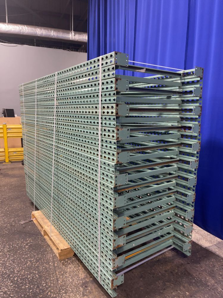 36" X 96" Pallet Racking Uprights - Tear Drop