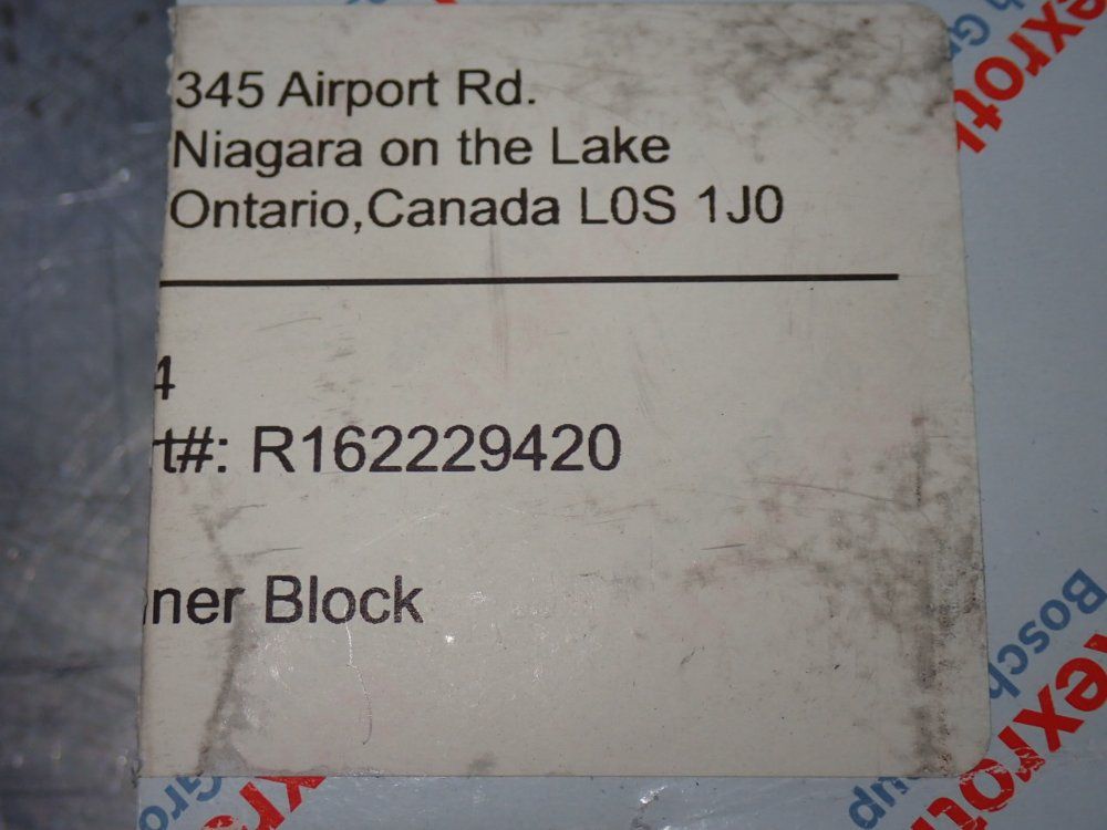 Rexroth Runner Block - R162229420