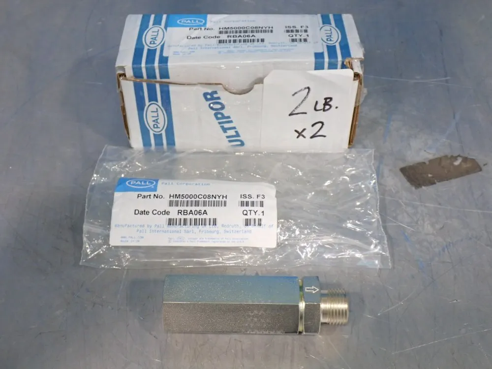 Pall Hydraulic High Pressure Line Filter - Hm5000c08nyh
