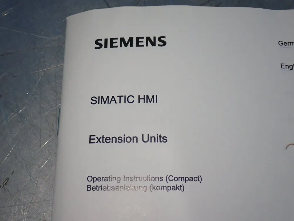 Siemens Extension Unit - 6av7674-0kg00-0aa0