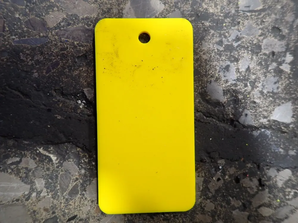 Delrin 2" X 4" Tags