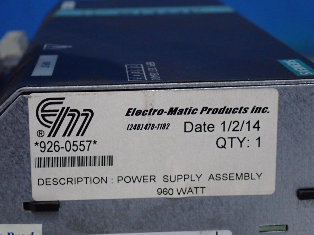 Siemens Sitop Modular Power Supply - 6ep1337-3ba00