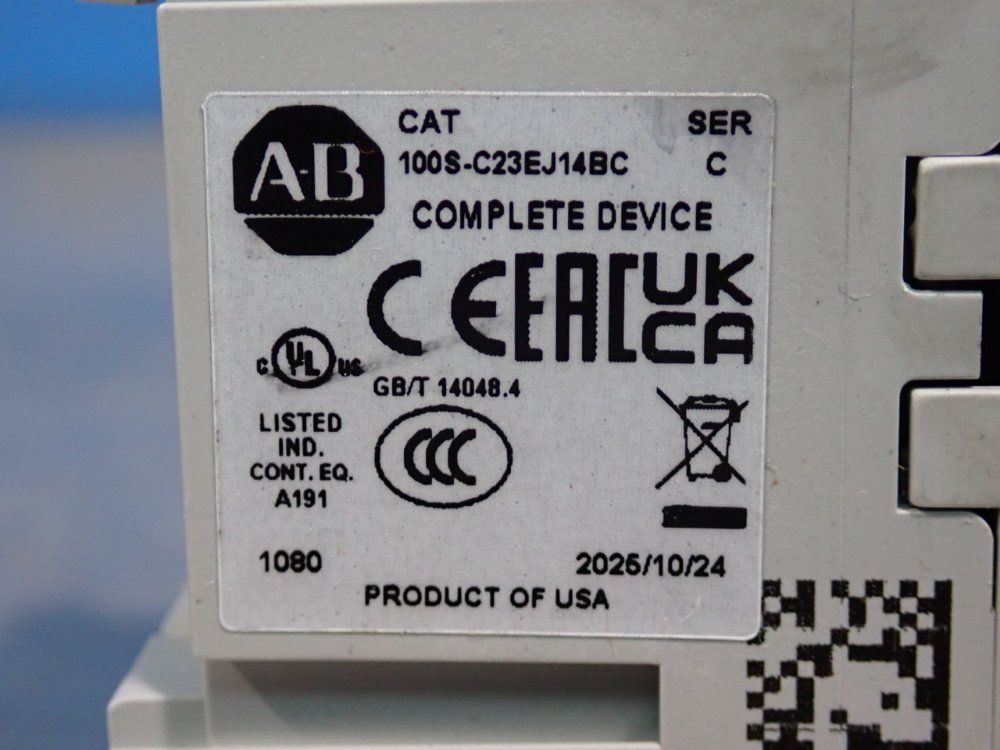 Allen Bradley Series C Safety Contactor - 100s-c23ej14bc