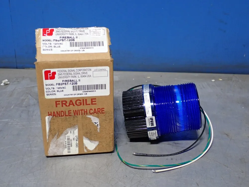 Federal Signal Corporation .25 Amps Fireball Ii Light - Fb2pst-120b