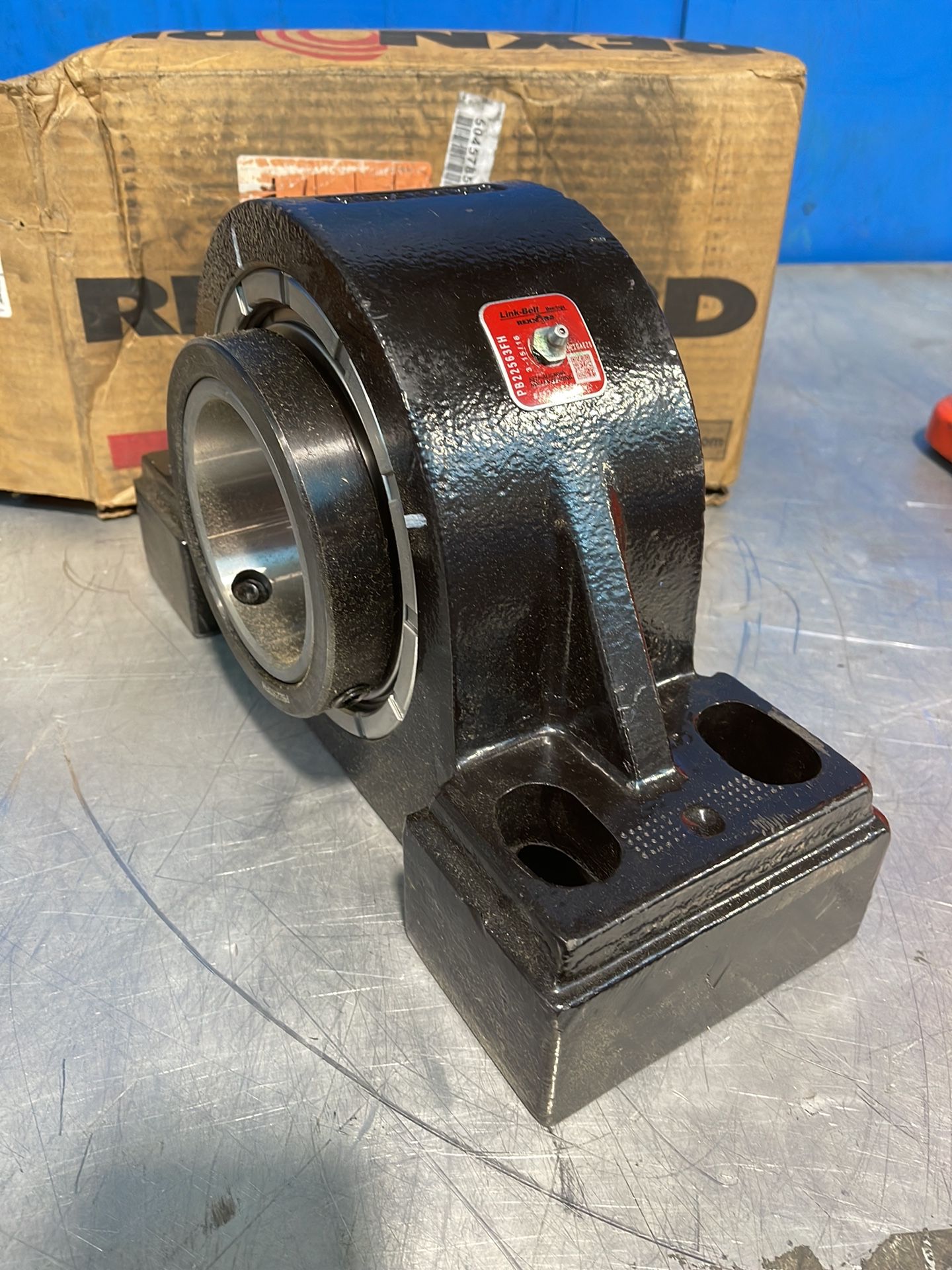 Rexnord 3-15/16” Bore Link-belt Mounted Spherical Roller Bearing - Pb22563fh