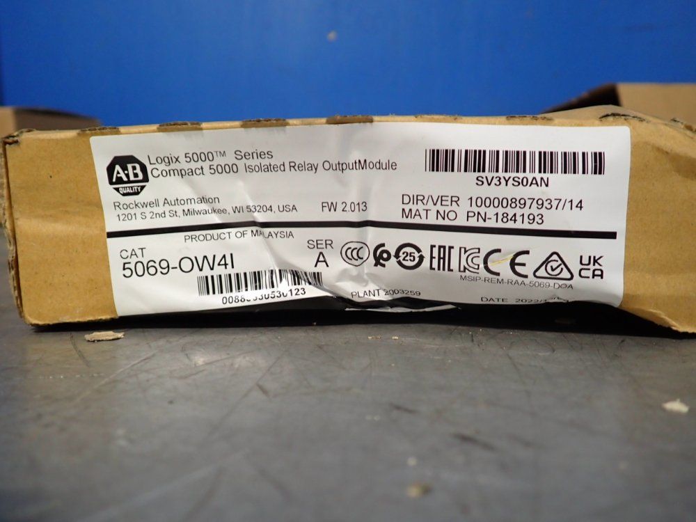 Allen Bradley Logix 5000 Isolated Relay - 5069-ow41