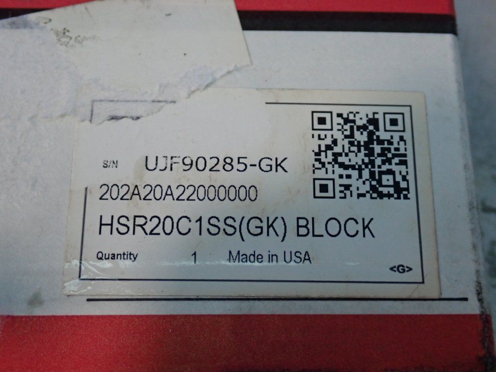 Thk Runner Block - Hsr20c1ss(gk)block | HGR*24