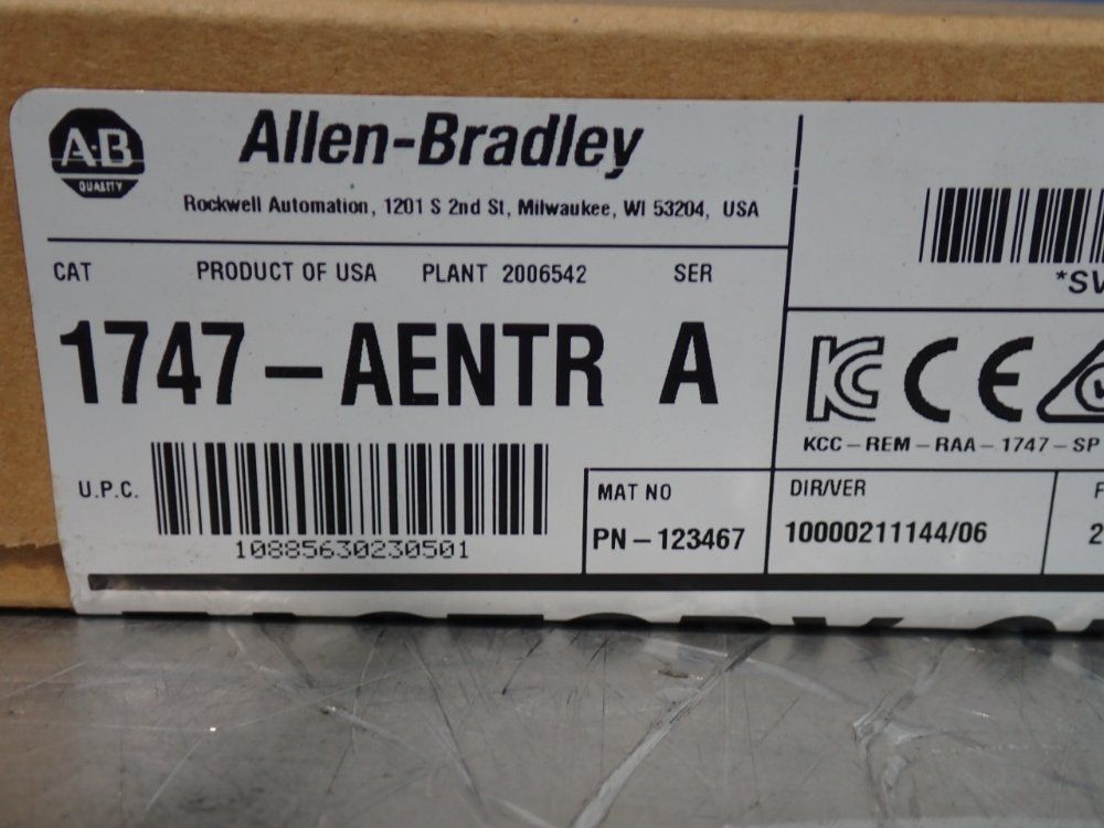 Allen-bradley Ethernet/ip Communication Adapter Modules - 1747-aentr