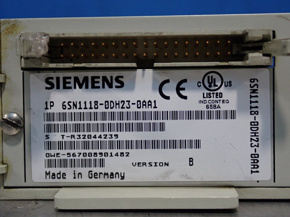 Siemens Circuit Board - 6sn118-0dh23-0aa1