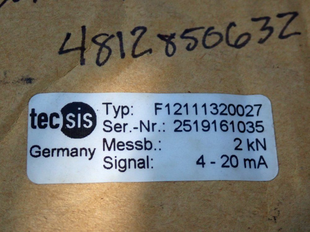 Tecsis Load Cell - F12111320027
