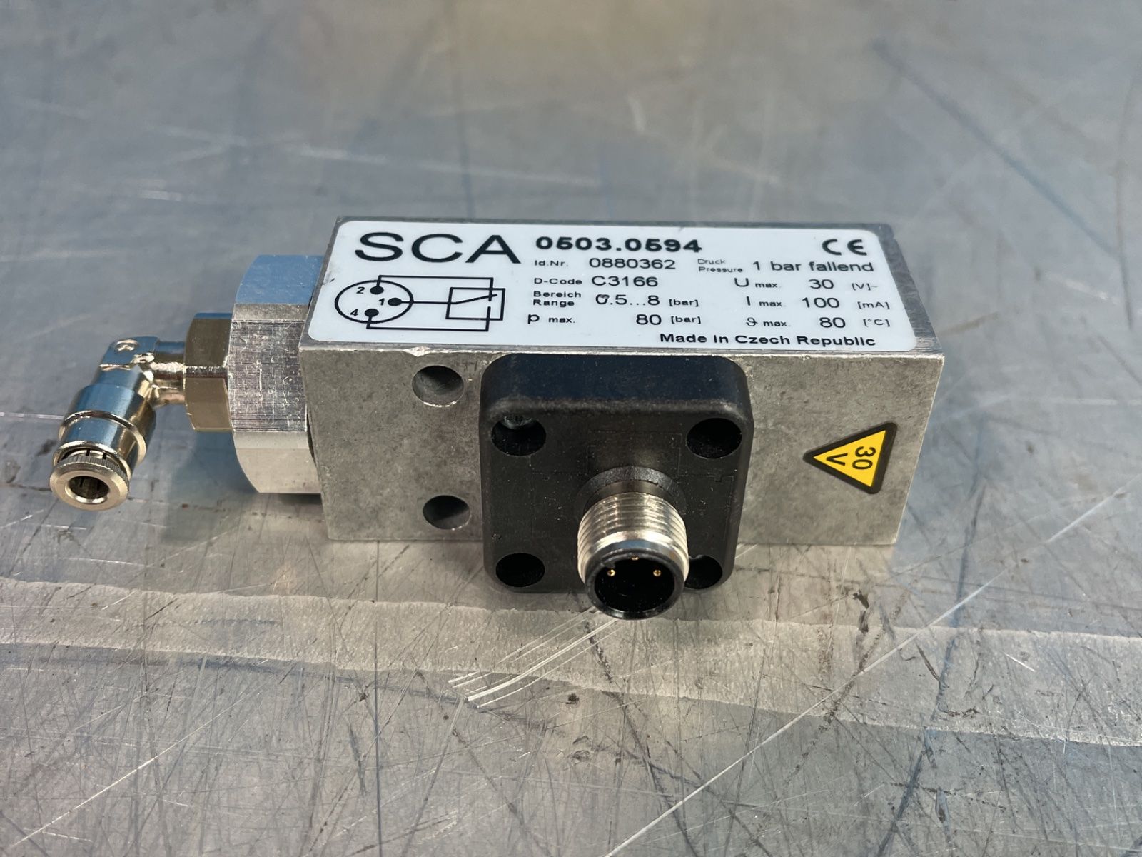 Sca 80 Bar Pressure Switch - 0503.0594