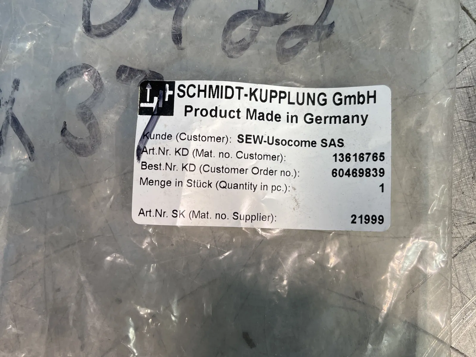 Schmidt-kupplung Coupler - 13616765