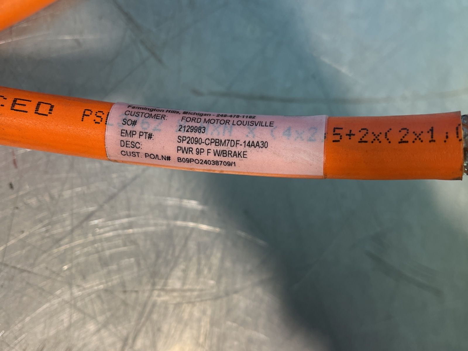 Em Integrated Inc Power Cable - Sp2090-cpbm7df-14aa30