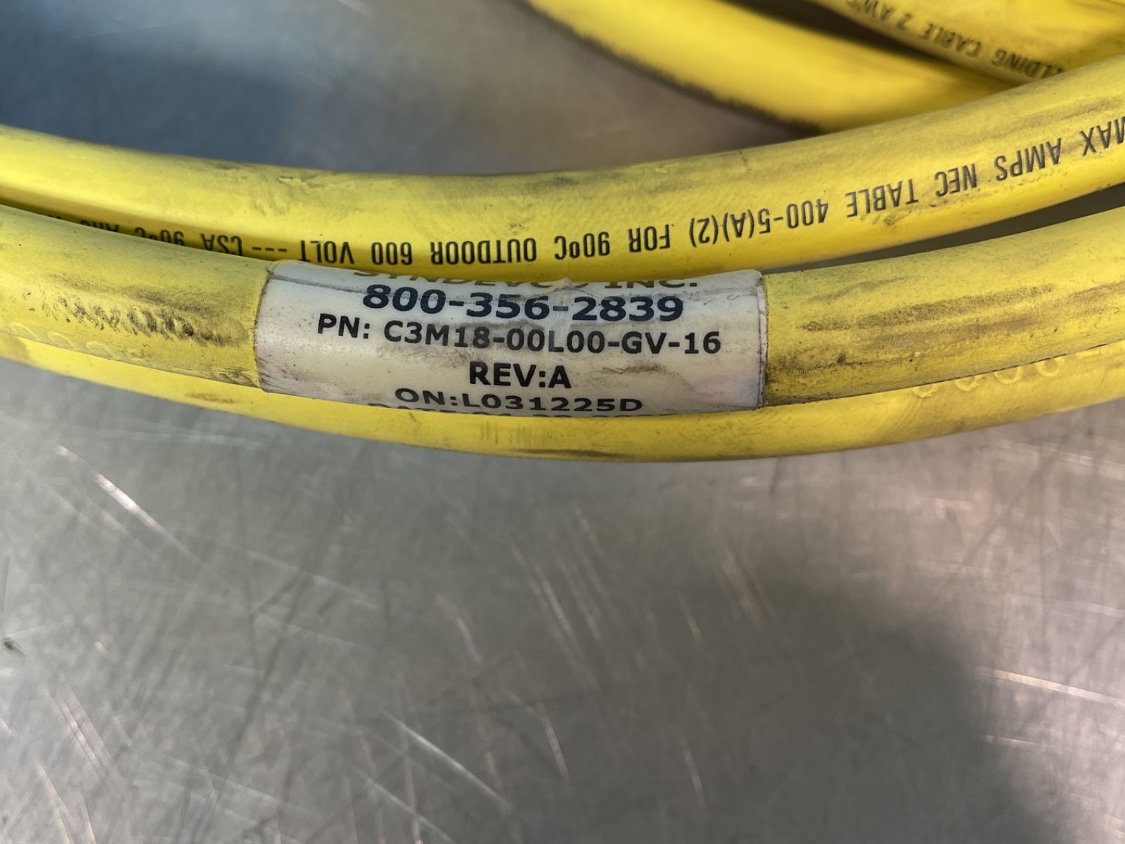 Syndevco Inc Double Hose Assembly - C3m18-00l00-gv-16 | HGR*24