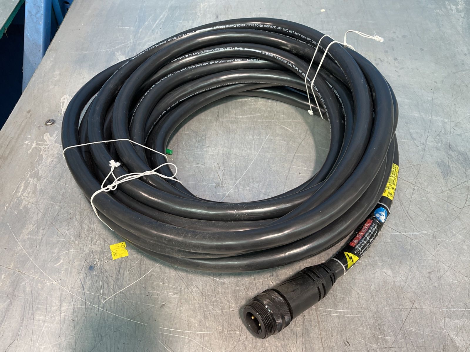 Allen-bradley 14 M Armorconnect 3 Phase Power Media Trunk Cable - 280-pwrm35g-m14