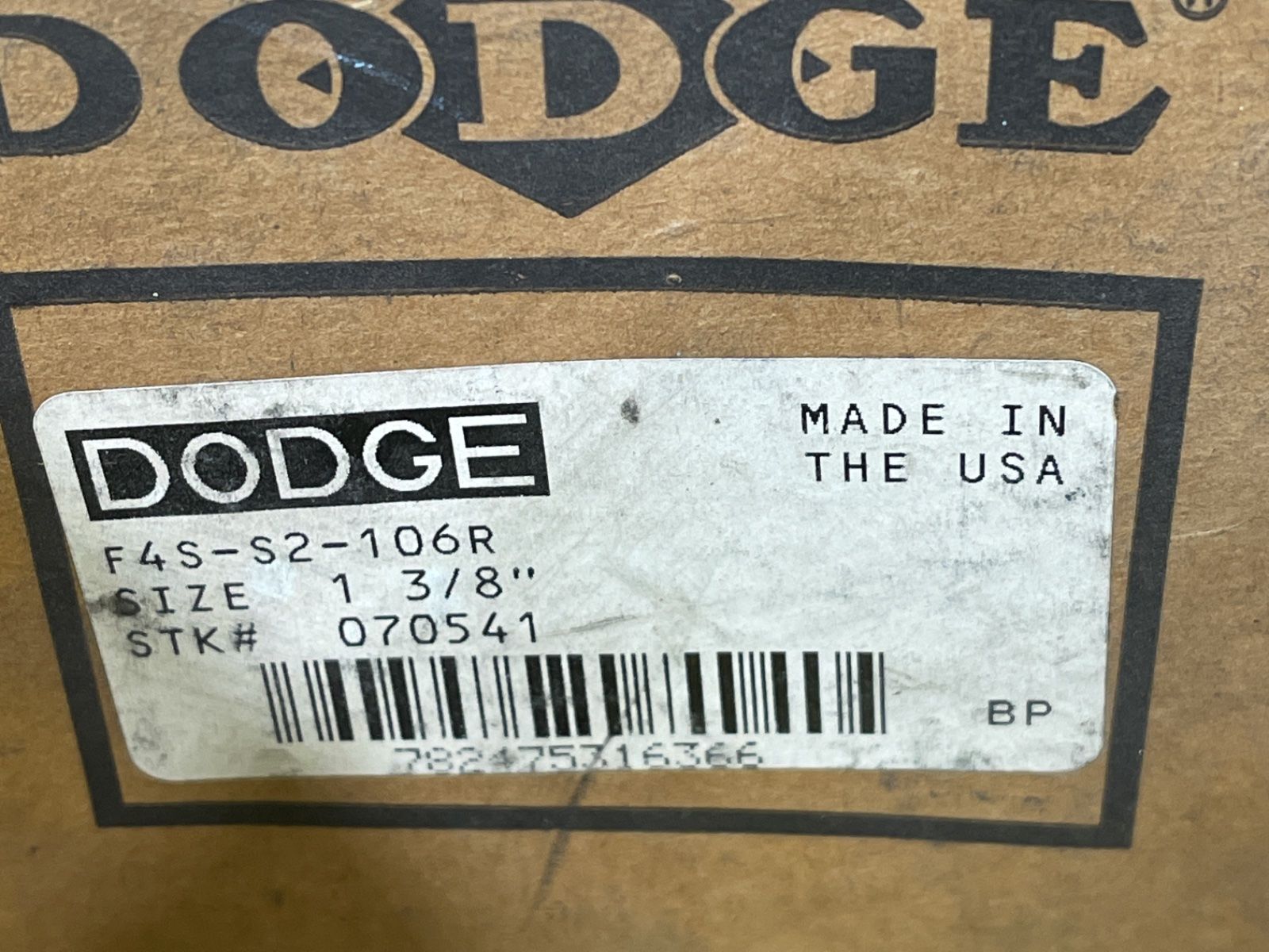 Dodge Take Up Bearing, Flange Moubt Bearing