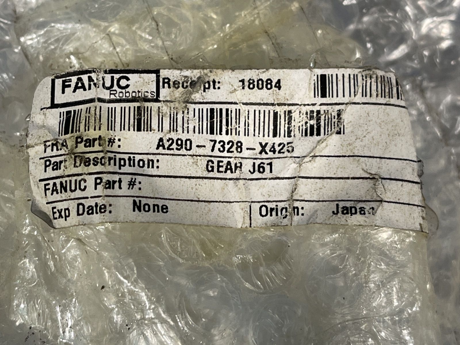 Fanuc J61 Gear - A290-7328-x425