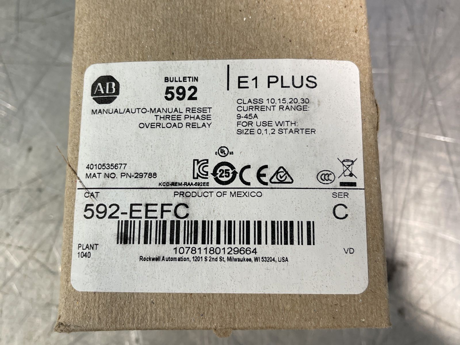 Allen-bradley 600 Vac Bulletin 509 Motor Starter - 509-cod-a2j-17