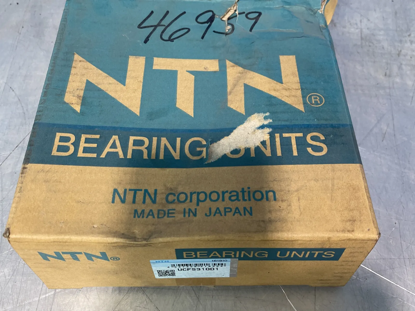 Ntn 4 Bolt Square Flanged Bearing - Ucfs310d1