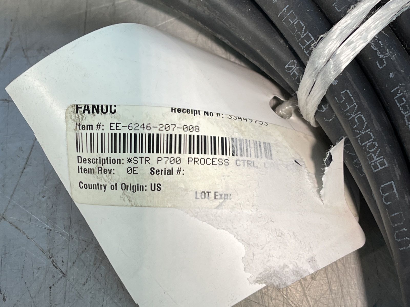 Fanuc P700 Process Control Cascade Cable - Ee-6246-207-008