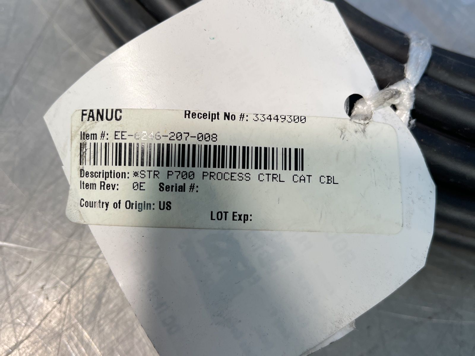 Fanuc P700 Process Control Cascade Cable - Ee-6246-207-008