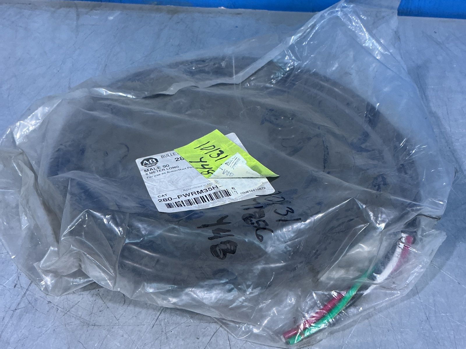 Allen-bradley 8 M Bulletin 280 Armorstart Power Cable - 280-pwrm35h-8m