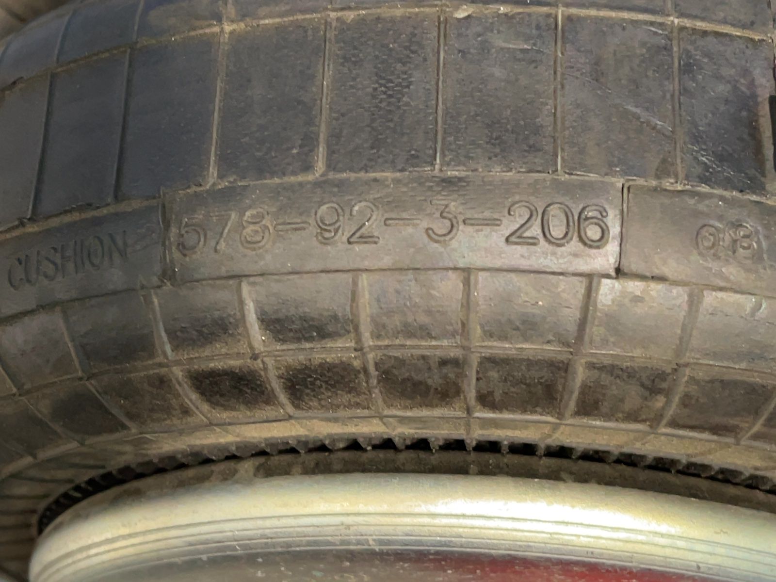 Goodyear Super Cushion Double Convoluted Air Spring - 578-92-3-206