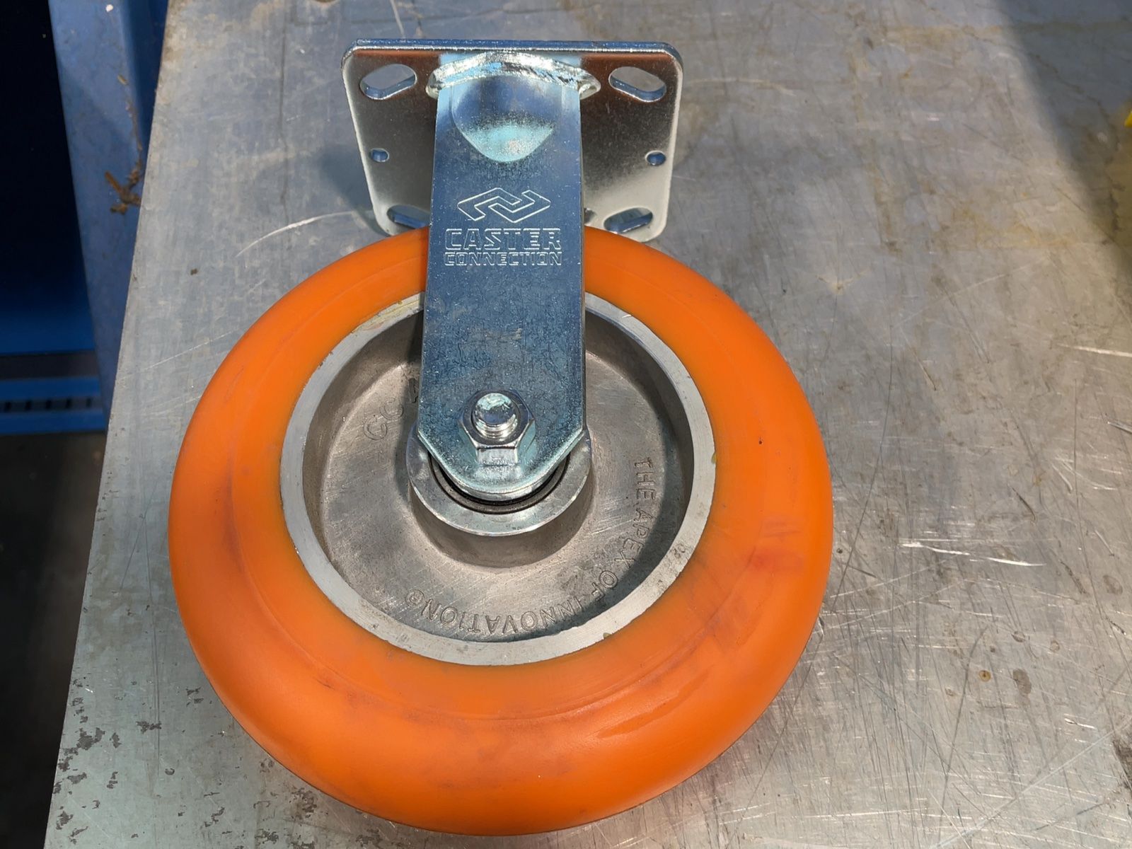 Caster Connection Polyurethane Swivel Plastic Caster - Ccapex