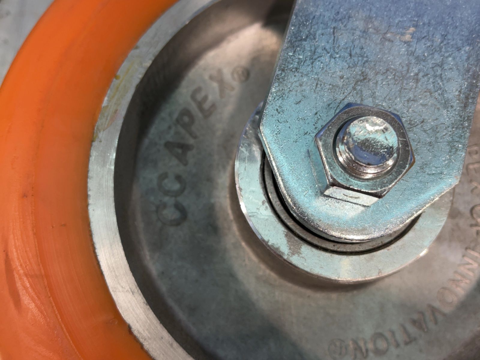 Caster Connection Polyurethane Swivel Plastic Caster - Ccapex