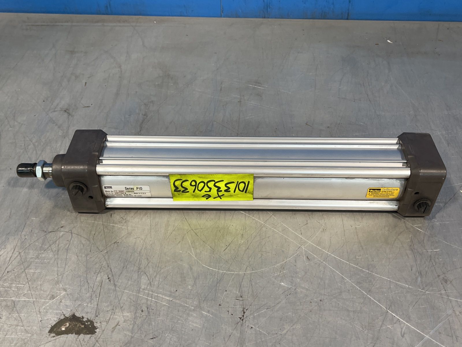 Parker 10 Bar Air Pneumatic Cylinder - P1d-s063mc-0328nnnnn