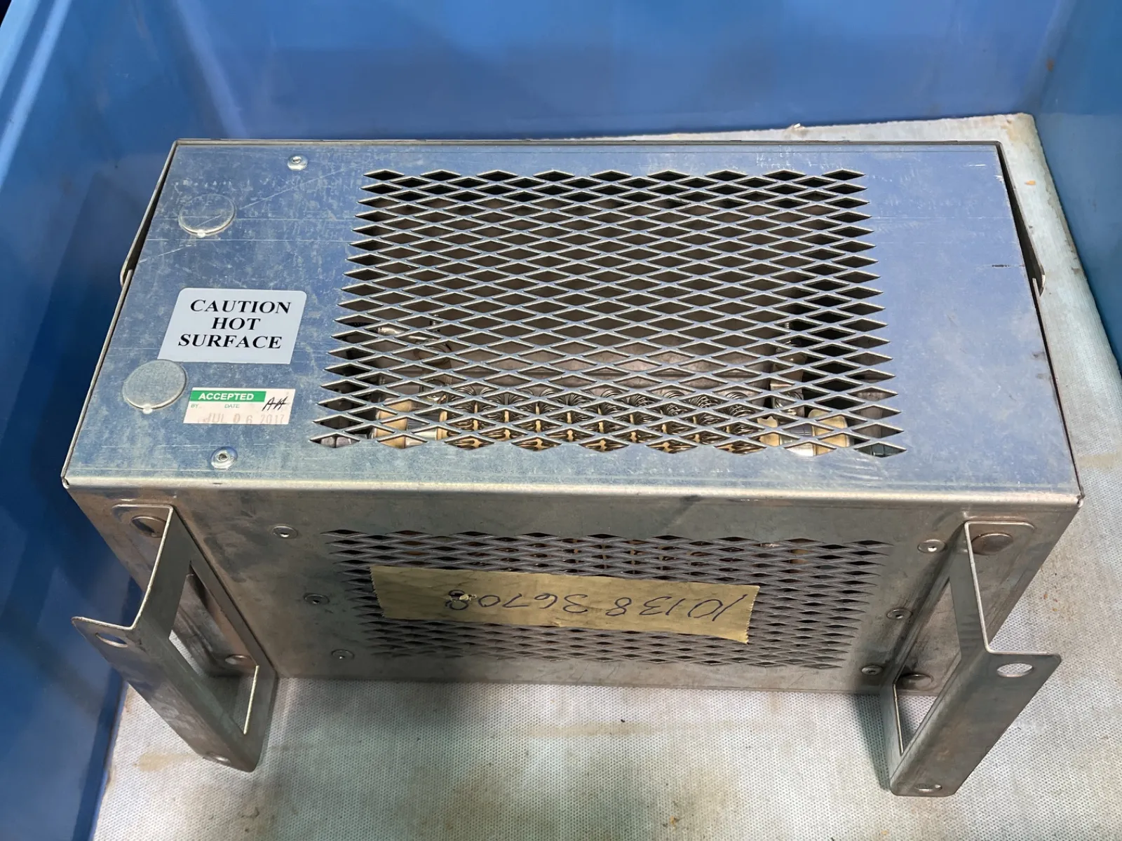 Post Glover 424 W, 67 Ohms Dynamic Braking Resistor - Cu-db67d0-0424-10100aaa