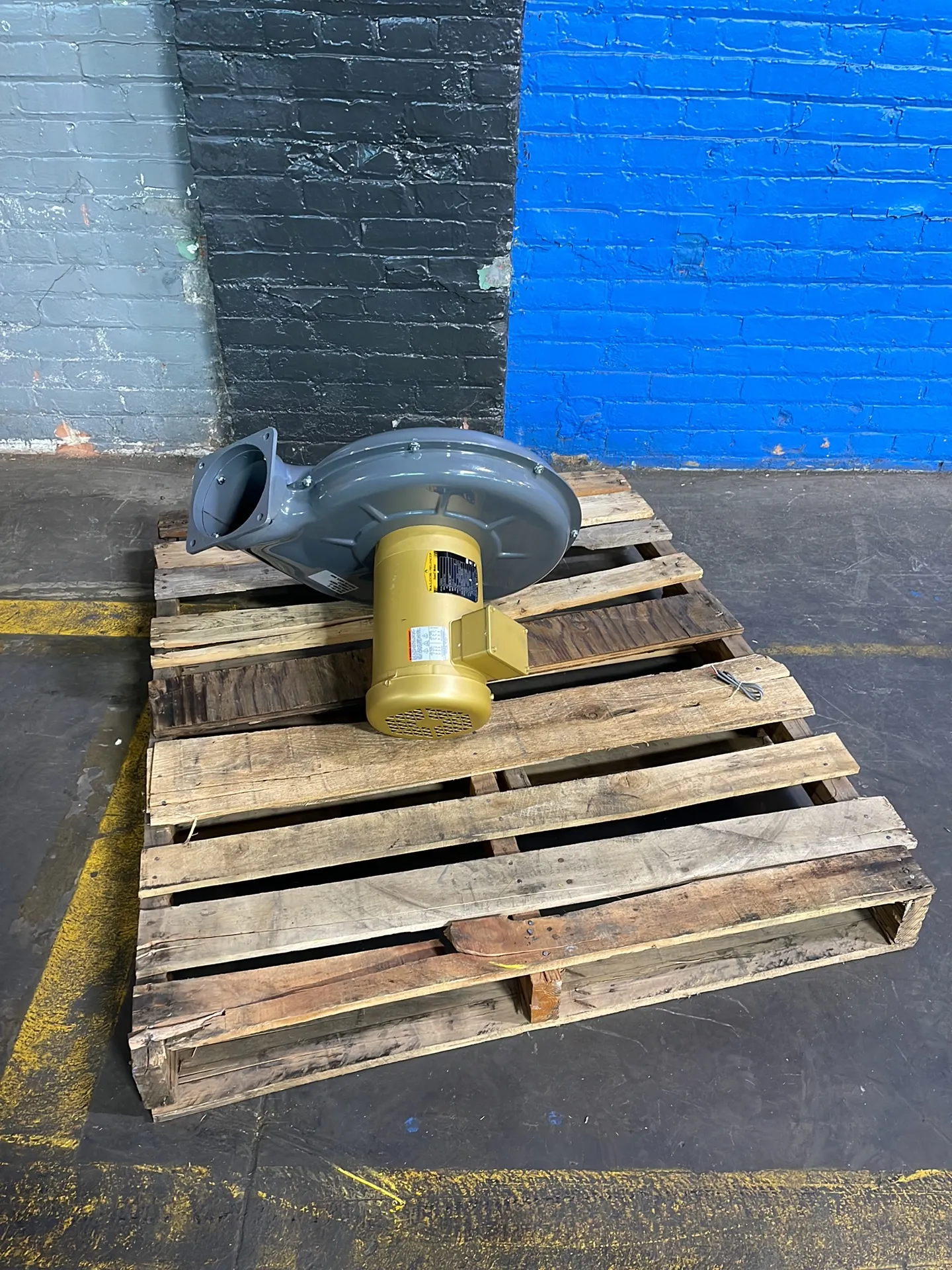 Baldor 2 Hp Blower W/ Reliance Super-e Motor - Vem3555